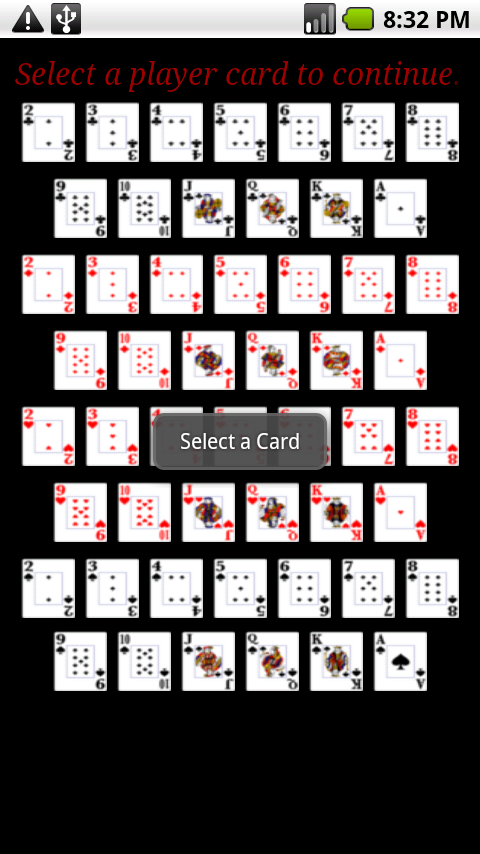 Card rankings poker